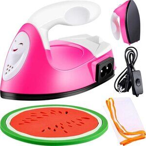 Mini Craft Iron, Small Portable Heat Press Heat Transfer Machine